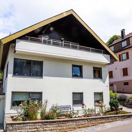 Laendliche 2-Zimmer Wohnung Bad Ditzenbach Buitenkant foto