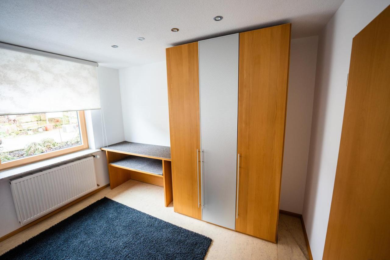 Laendliche 2-Zimmer Wohnung Bad Ditzenbach Buitenkant foto