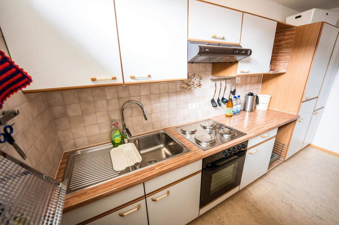 Laendliche 2-Zimmer Wohnung Bad Ditzenbach Buitenkant foto